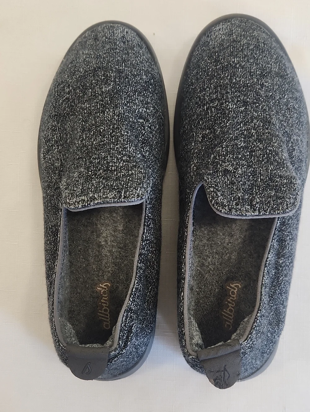 Allbirds Gray Wool Loafers Slippers Flats. Size 9